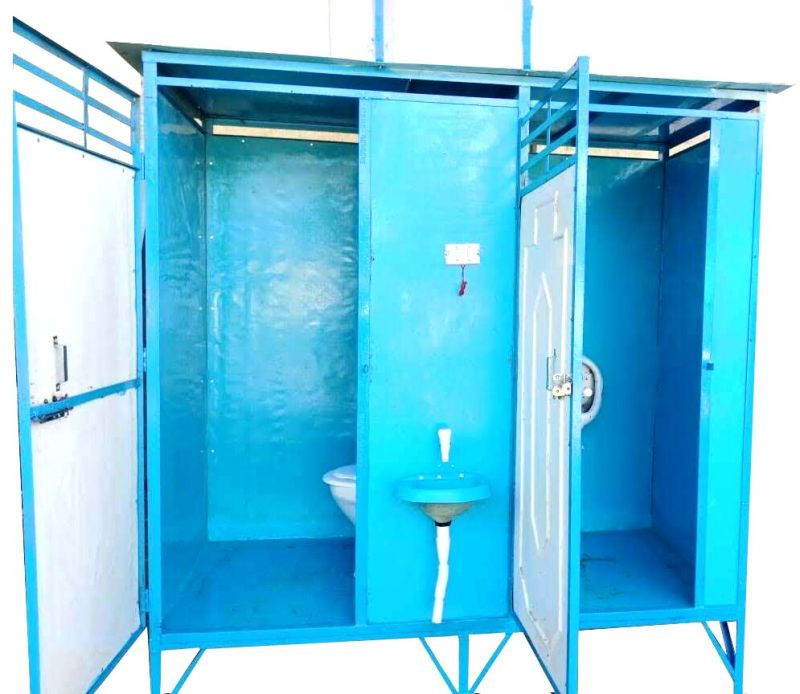 Portable Toilet Cabin western & Urinal Style
